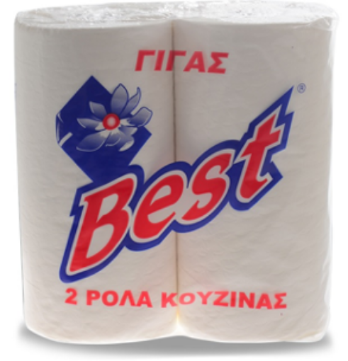 Εικόνα της ΧΑΡΤΙ ΚΟΥΖΙΝΑΣ BEST 2*400GR