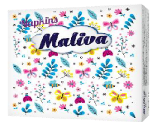 Εικόνα της ΧΑΡΤ/ΤΕΣ 33*33 50 ΦΥΛ. MALIVA